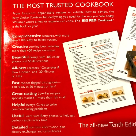 Betty Crocker Binder Hardback Cookbook - Picture 4 of 9